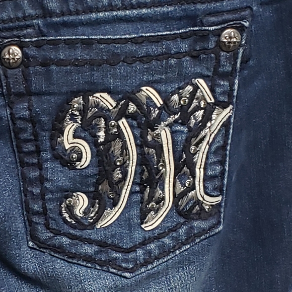 Miss Me Boot Cut Signature Denim Jeans 78T - Picture 5 of 5